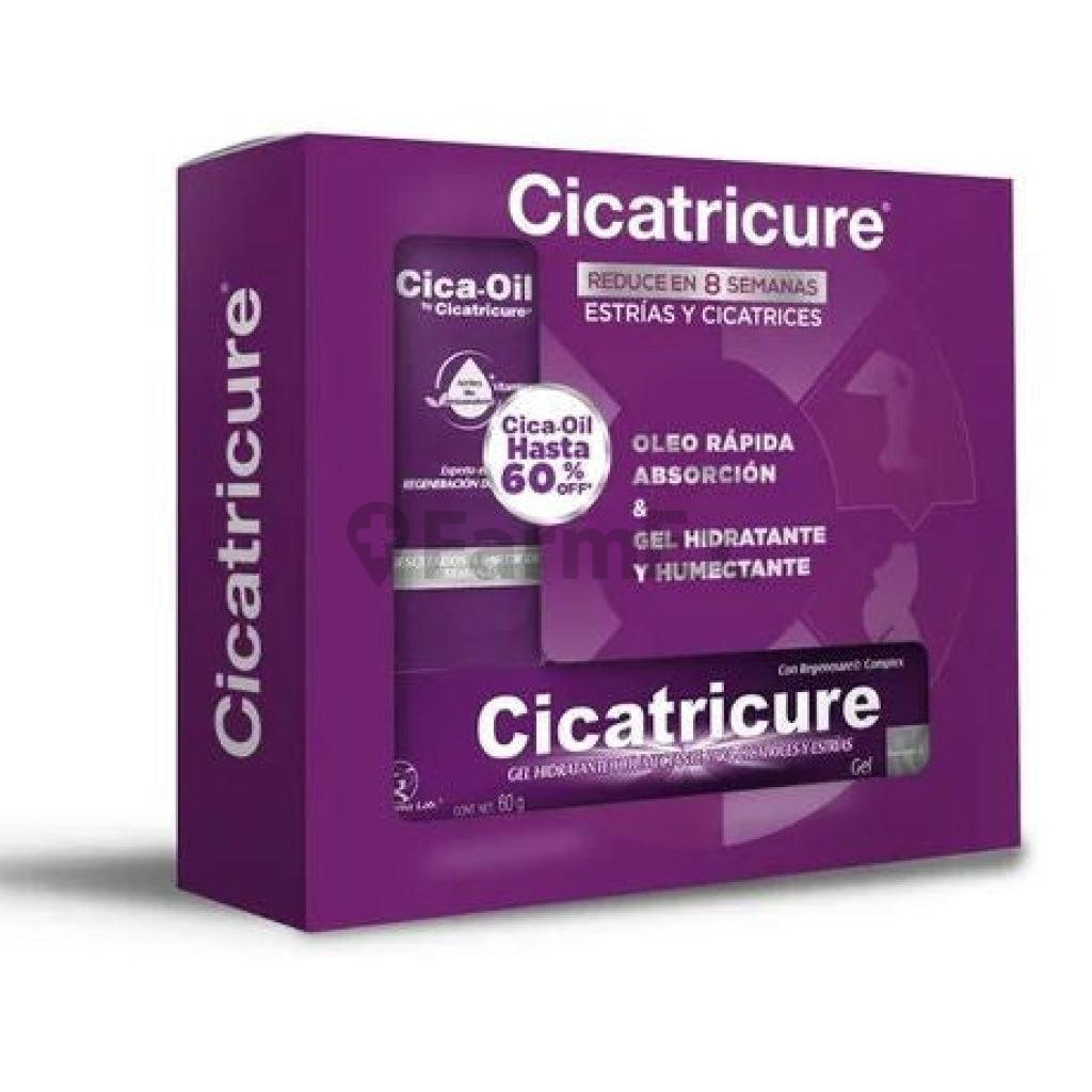Pack Cicatricure Gel Cicatrices 60 g + Cica-oil 50 mL "Reduce en 8 semanas" cicatricure